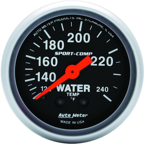 3333 Sport-Comp Mechanical Water Temperature Gauge