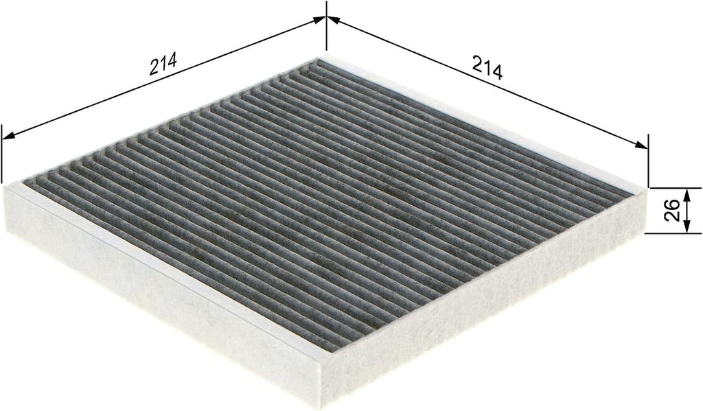Bosch R2499 Cabin Filter with Activated Carbon