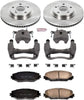 KCOE3054 Autospecialty 1-Click OE Replacement Brake Kit with Calipers