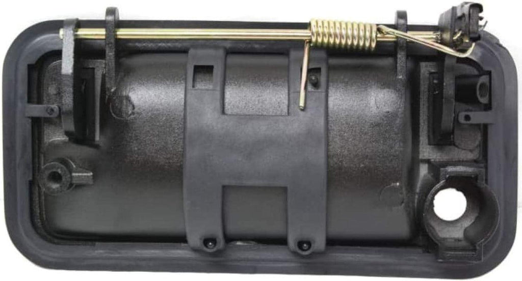 for Chevy C2500 Suburban Exterior Door Handle Rear - Back Door Textured Black 1992-1999 | with Key Hole | Trim: All Submodels | GM1915122 | 15050661