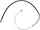 Professional 18P295 Front Parking Brake Cable Assembly