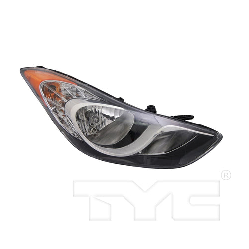 TYC Headlight Assembly for 11-13 Elantra 20-12551-00-9