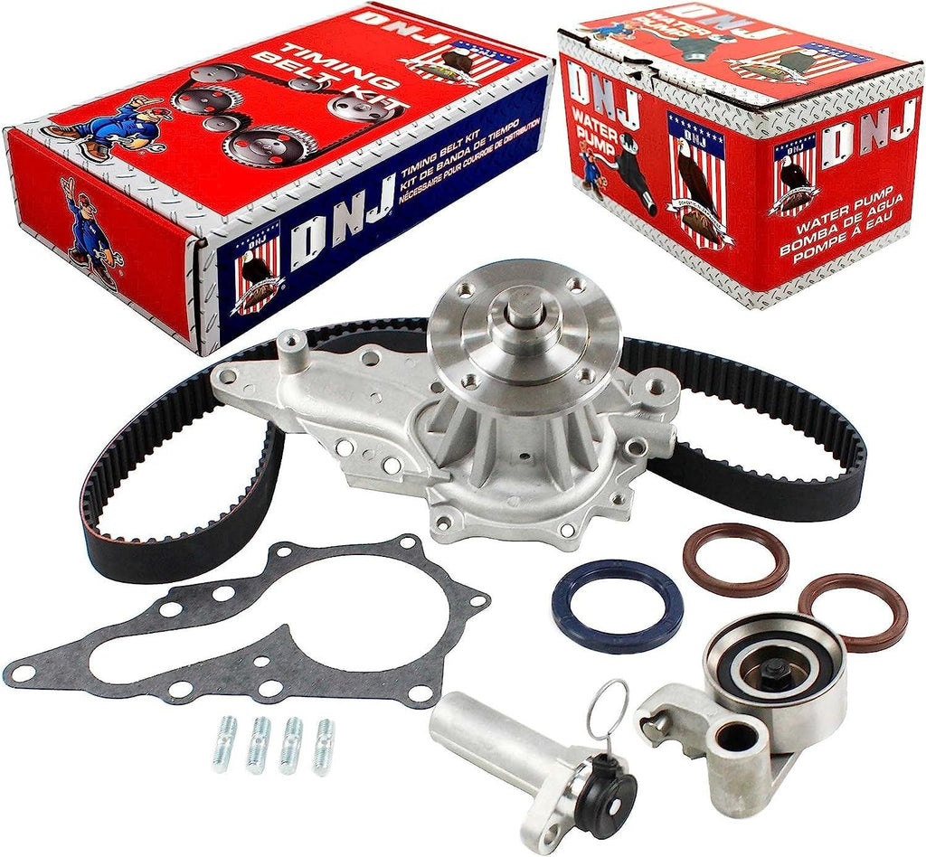 DNJ TBK944AWP Timing Belt Kit with Water Pump for 1992-2000 / Lexus / GS300, SC300 / 3.0L / DOHC / L6 / 24V / 2997Cc / 2JZGE
