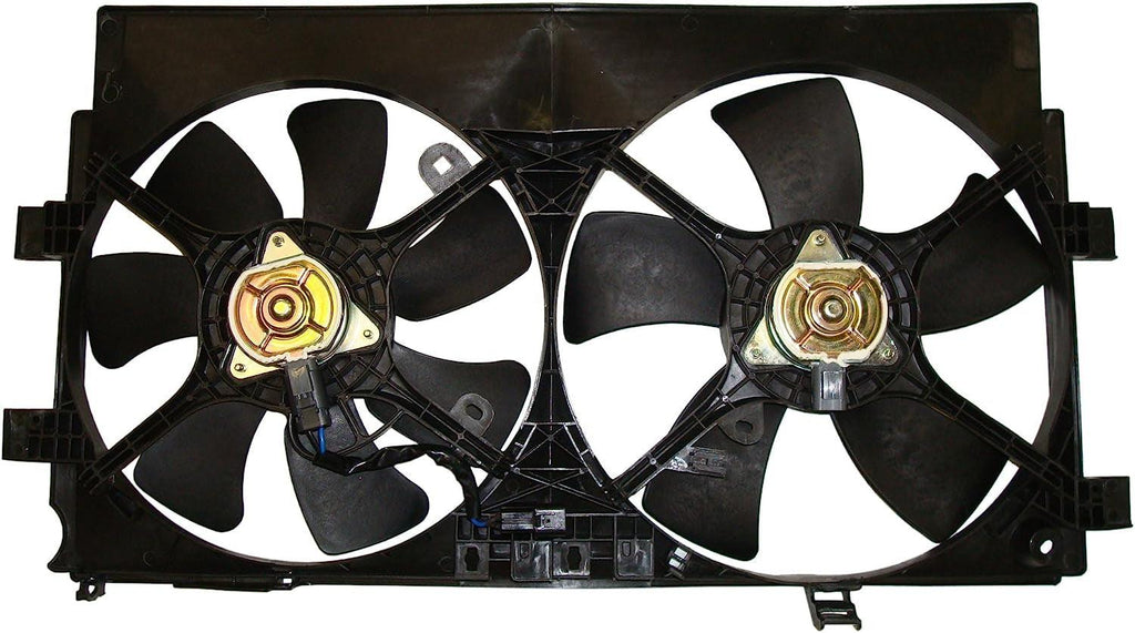 622450 Replacement Cooling Fan Assembly Compatible with Mitsubishi Lancer , Black