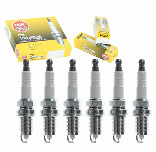 6 Pc NGK G-Power Spark Plugs Compatible with Acura TL 3.2L V6 2002-2003