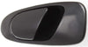 for Honda Civic Exterior Door Handle Rear, Driver Side Smooth Black 1992-1995 | Trim: DX/LX/EX | HO1520102 | 72680SR4J01ZC
