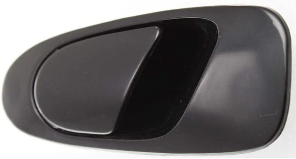 for Honda Civic Exterior Door Handle Rear, Driver Side Smooth Black 1992-1995 | Trim: DX/LX/EX | HO1520102 | 72680SR4J01ZC