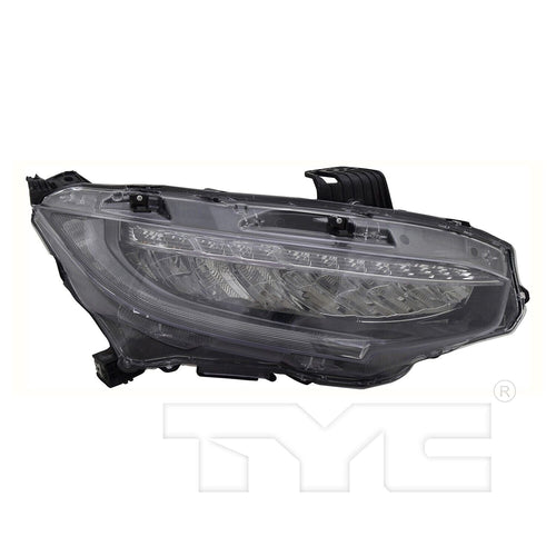 TYC Headlight Assembly for 16-21 Civic 20-9781-00