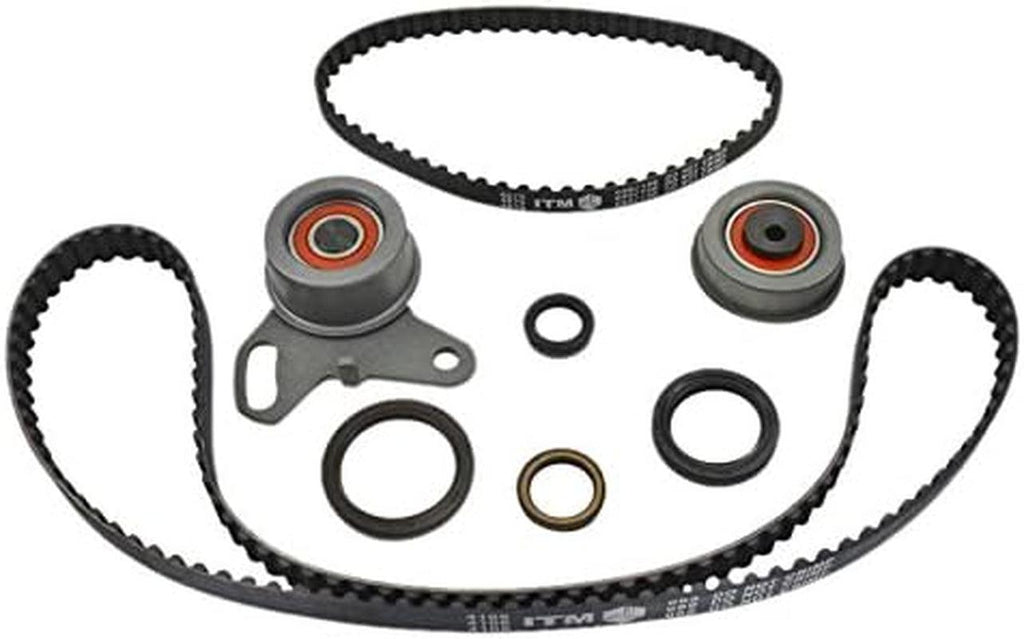 ITM132 Timing Belt Kit for 1983-1989 Dodge/Mitsubishi 1.8L/2.0L L4 G62B Ram50, Mighty Max
