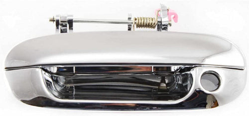 for Isuzu Ascender Exterior Door Handle Front, Driver Side Chrome (2003-2008) | with Key Hole| Trim:All Submodels