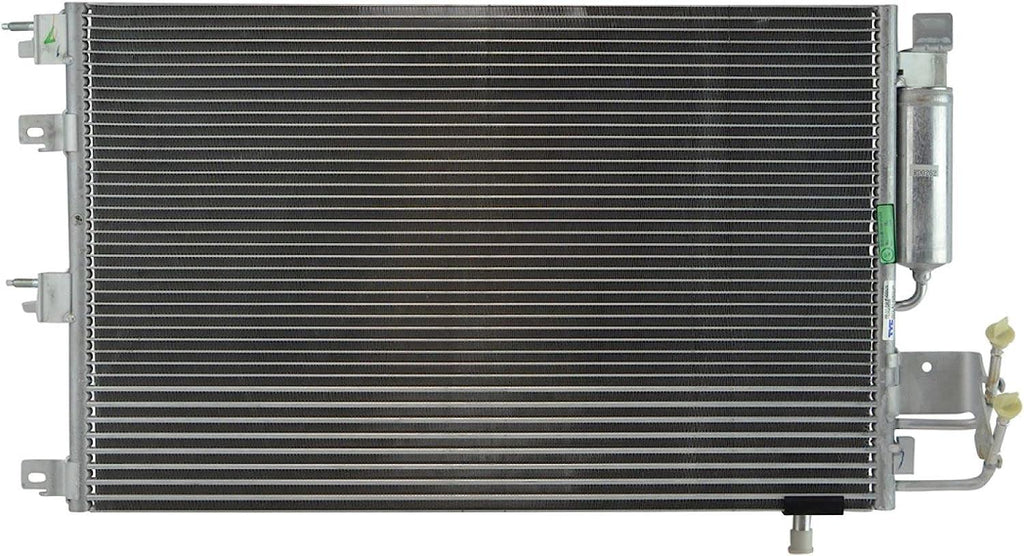 AC Condenser A/C Air Conditioning W/Transmission Oil Cooler for Ford Focus