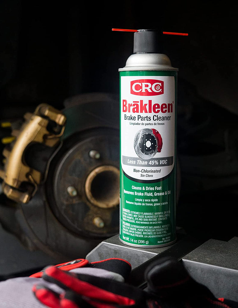CRC 05084 BRAKLEEN Brake Parts Cleaner - Non-Chlorinated - 14 Wt Oz