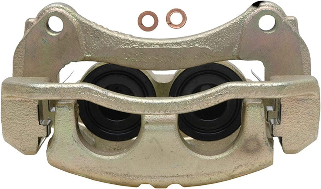 Gold 18FR2228 Front Driver Side Disc Brake Caliper Assembly (Friction Ready Non-Coated), Remanufactured