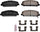 (Z23-1286) Z23 Evolution Sport Brake Pads, Front