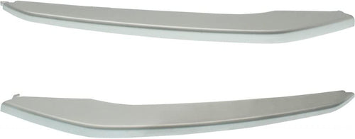 For BMW 320I / 328I / 330I / 340I Bumper Trim 2016 2017 2018 Driver and Passenger Side Pair/Set | Front | Chrome | Sport Line | Sedan/Wagon | BM1046141 + BM1047141 | 51117396835 + 51117396836