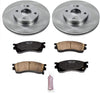 KOE6786 Autospecialty Front Replacement Brake Kit-Oe Brake Rotors & Ceramic Brake Pads