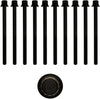 81028900 Head Bolt Set for Select Vehicles with 4-Cylinder Engine: Acura: 2007-12 RDX, 2002-06 RSX, 2004-08 TSX; Honda: 2003-07 Accord, 2002-11 Civic, 2002-09 CR-V, 2003-11 Element; Set of 10