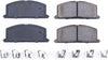 17-242, Z17 Front Ceramic Brake Pads with Hardware