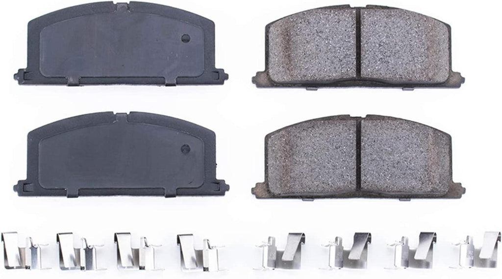 17-242, Z17 Front Ceramic Brake Pads with Hardware