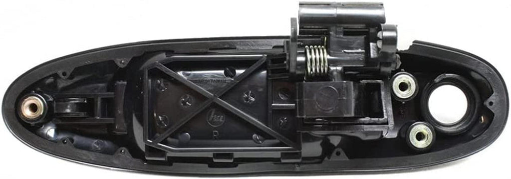 for Lexus LX470 Exterior Door Handle Front, Passenger Side Smooth Black (1998-2007) | with Key Hole | Trim: Limited/Sr5/Base | TO1311120 | 6921060071C0