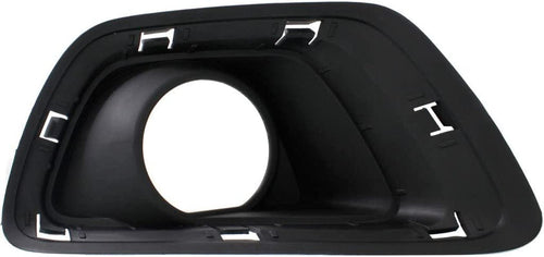 for Chevy Colorado 2015-2022 Fog Light Trim Driver Side | Front | Textured Black | Replacement for GM1038176 | 22891700