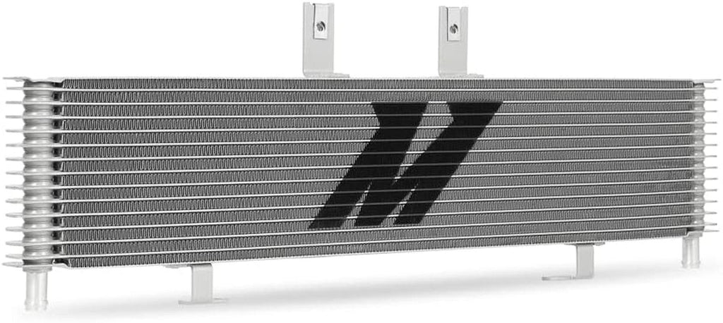 MMTC-DMAX-06SL Transmission Cooler Compatible with Chevrolet/Gmc Duramax 6.6 LBZ/LMM 2006-2010 Silver