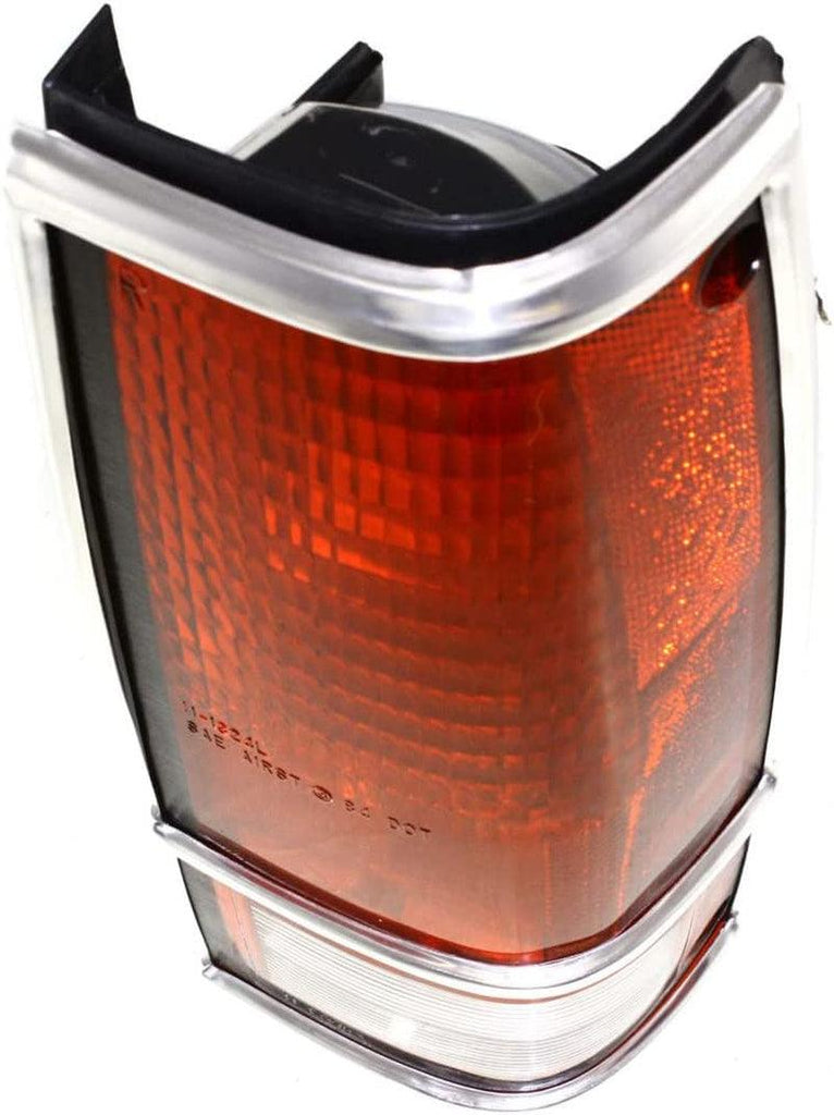 for Chevy S10 Tail Light Assembly 1982-1993 Passenger Side Lens & Housing W/Chrome Trim GM2801105 | 915708