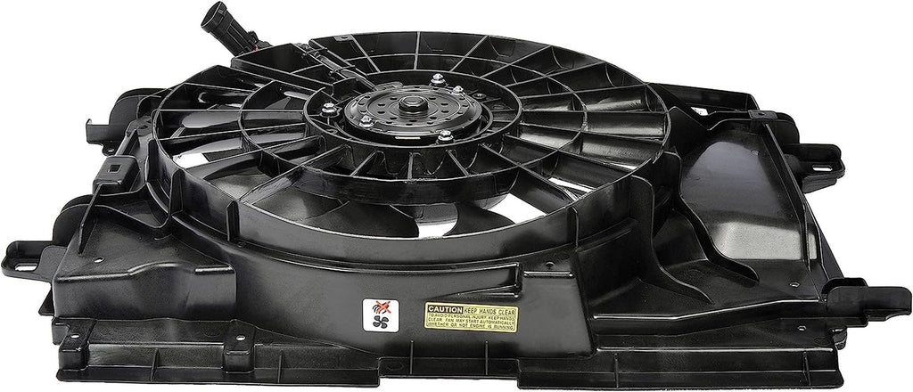 Dorman 621-102 Engine Cooling Fan Assembly Compatible with Select Cadillac / Chevrolet Models,Black