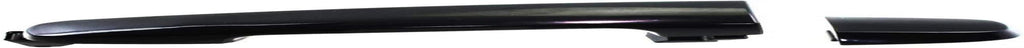 for Toyota Corolla Exterior Door Handle Rear, Driver or Passenger Side Smooth Black (2003-2013) | Trim:All Submodels
