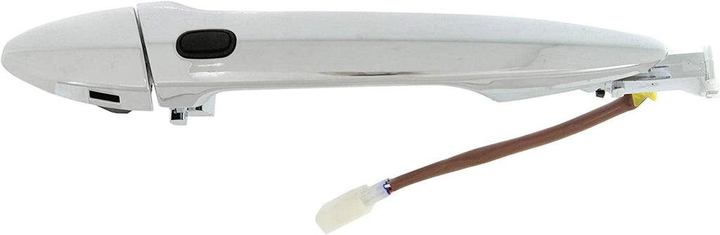 Front Exterior Door Handle Compatible with Lexus IS250/IS350 2006-2015 / LS460 2007-2015 RH outside Chrome with Sensor Plastic