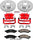 (KC4657) 1-Click Performance Brake Kit with Calipers