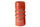 HPS CAC-400-HOT Silicone High Temperature 4-Ply Aramid Reinforced Charge Air Cooler CAC Hose Hot Side, 100 PSI Maximum Pressure, 6" Length, 4" ID, Orange