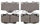 ADVICS AD0436 Disc Brake Pad Set