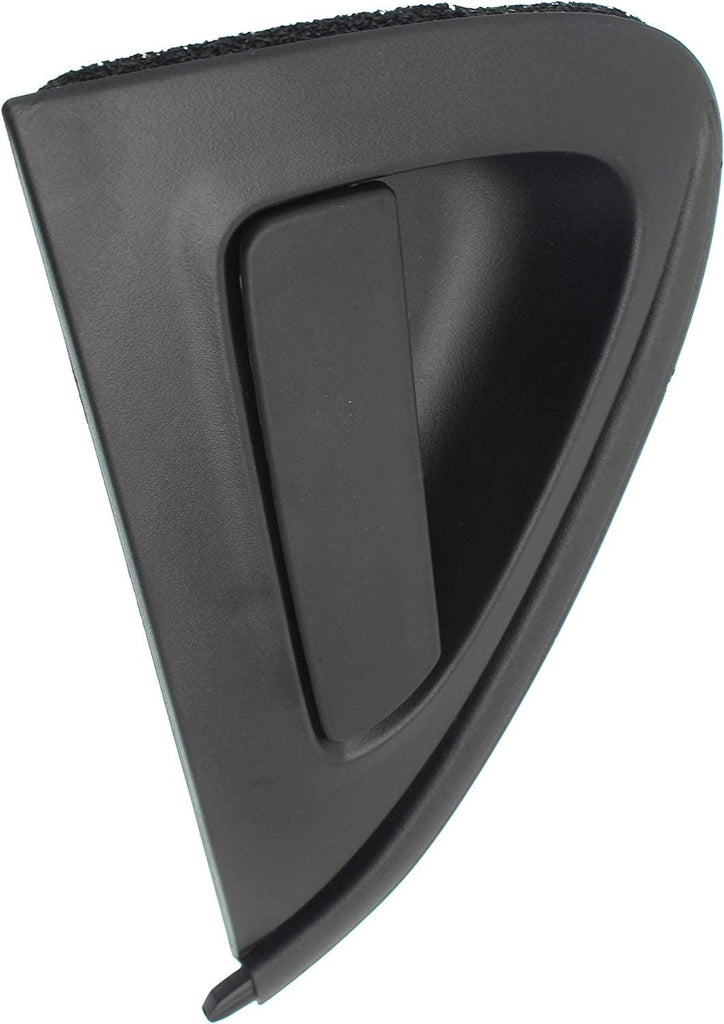 Exterior Rear Door Handle Compatible with Chevrolet Spark 2016-2018 LH Textured Black