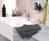 6 Pack Premium Hand Towels Set, (16 X 28 Inches) 100% Ring Spun Cotton, Ultra Soft and Highly Absorbent 600GSM Towels for Bathroom, Gym, Shower, Hotel, and Spa (Grey)