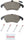 Brembo Front Disc Brake Pad Set for Mercedes-Benz (P50069N)