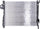 2813 Compatible with DODGE Ram Pickup 1-Row Plastic Aluminum Replacement Radiator