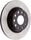 Gold 18A2784 Black Hat Rear Disc Brake Rotor