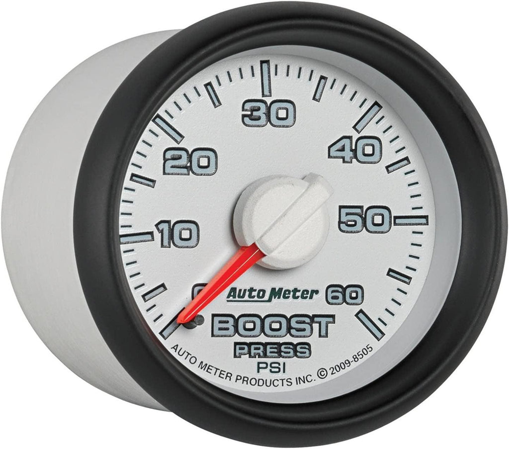 8505 Factory Match Mechanical Boost Gauge, 2.3125 In.