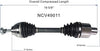 NCV49011 CV Axle Shaft Assembly - Right Front (Passenger Side)