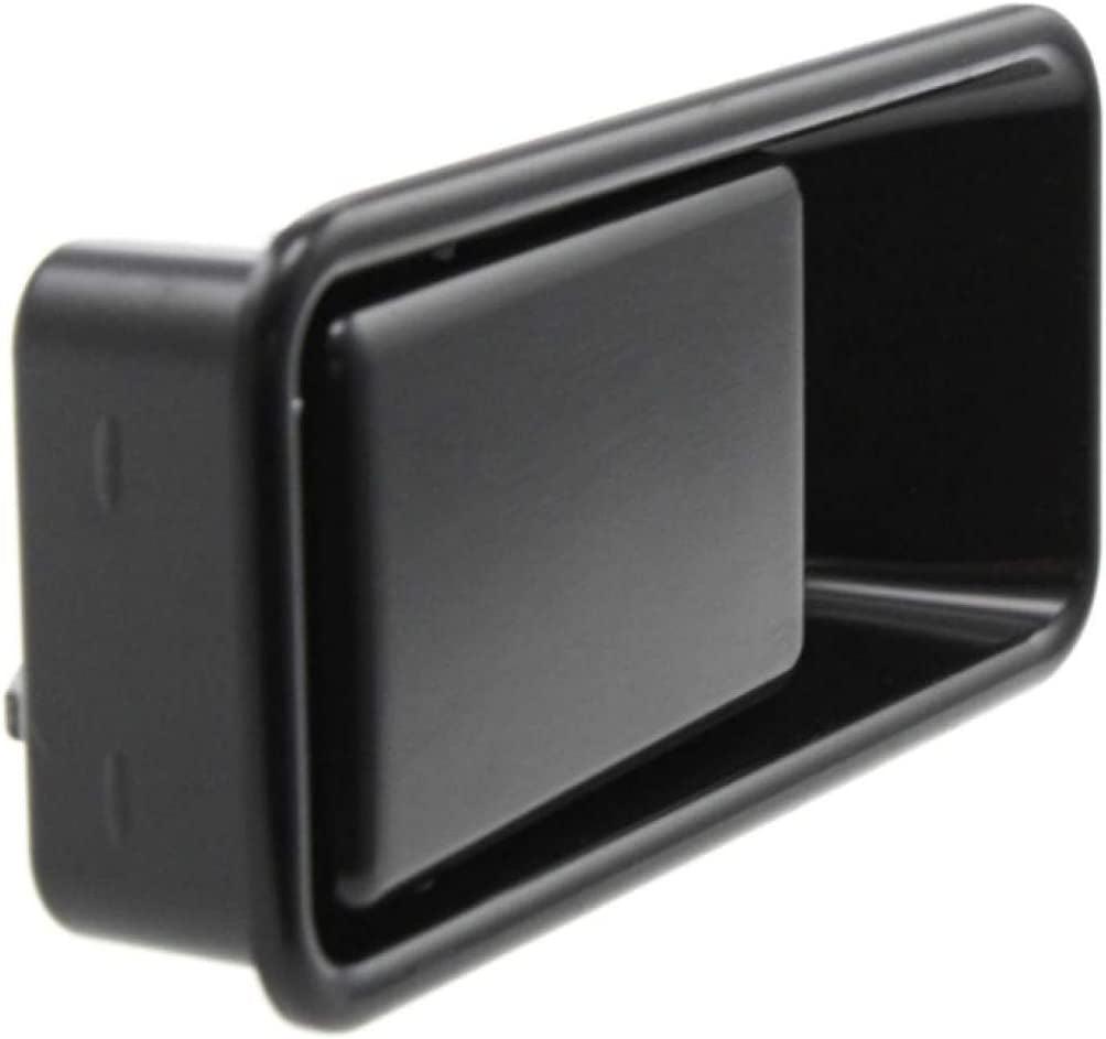 for Jeep Wrangler TJ Exterior Door Handle 1997-2006 Driver Side | Front | Smooth Black | Trim:All Submodels | CH1310144 | 55176549AB