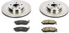 KOE2282 Autospecialty Front Replacement Brake Kit-Oe Brake Rotors & Ceramic Brake Pads