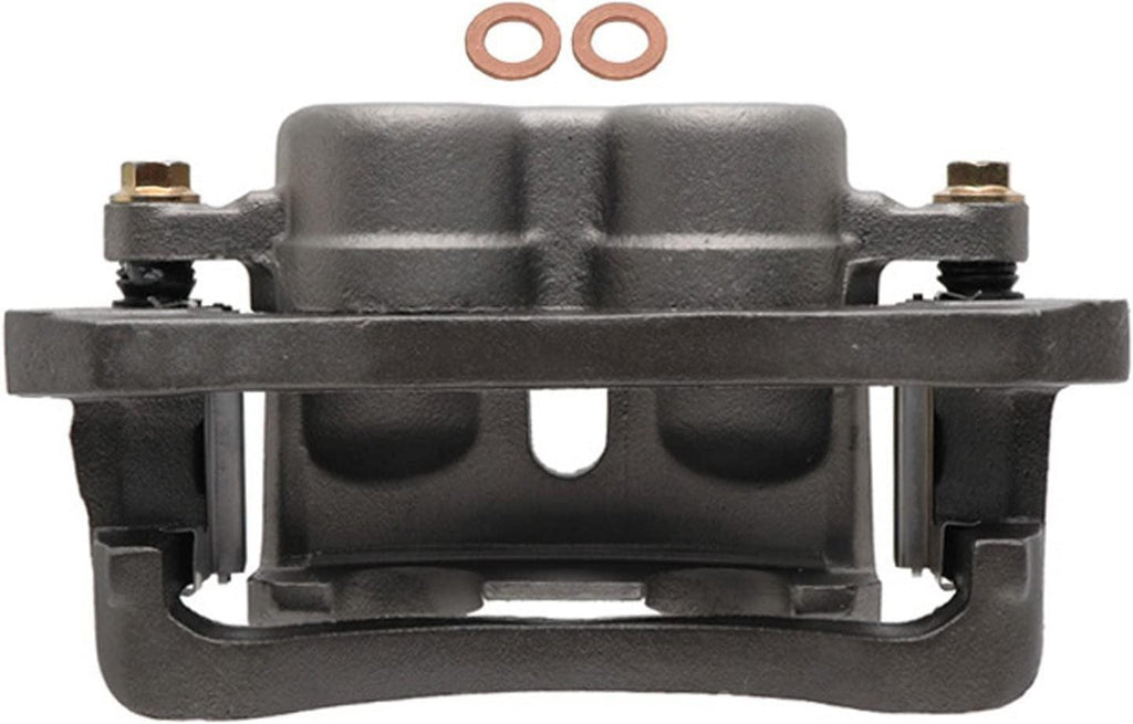 Gold 18FR2007 Rear Driver Side Disc Brake Caliper Assembly (Friction Ready Non-Coated), Remanufactured