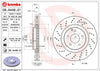 Brembo Front Disc Brake Rotor for Mercedes-Benz (09.A448.21)