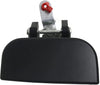 For Infiniti QX4 Exterior Door Handle 1997-2003 Rear Passenger Side Smooth Black | Trim: Base | NI1521103 | 826063W411