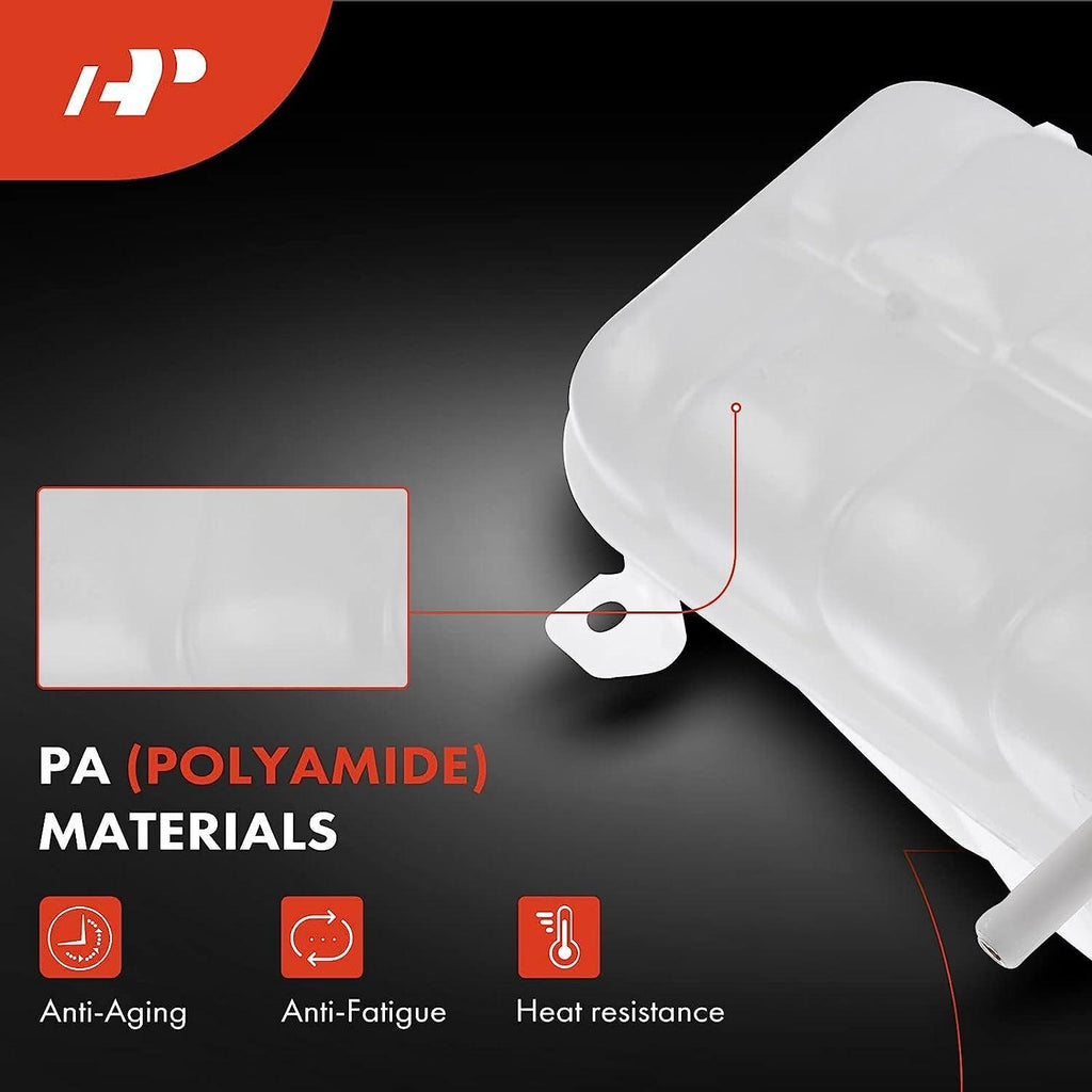 A-Premium Engine Coolant Overflow Recovery Reservoir Tank Compatible with Mercedes-Benz 190D 1984-1989, 190E 1984-1993, 260E 1987-1989, 300CE 1988-1992, 300E 1990-1992, Replace # 1245001749