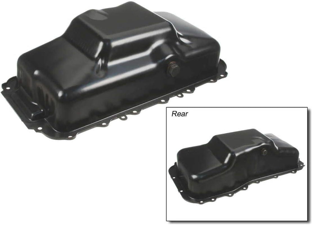 Dorman 264-205 Engine Oil Pan Compatible with Select Chrysler / Dodge / Plymouth Models, Black