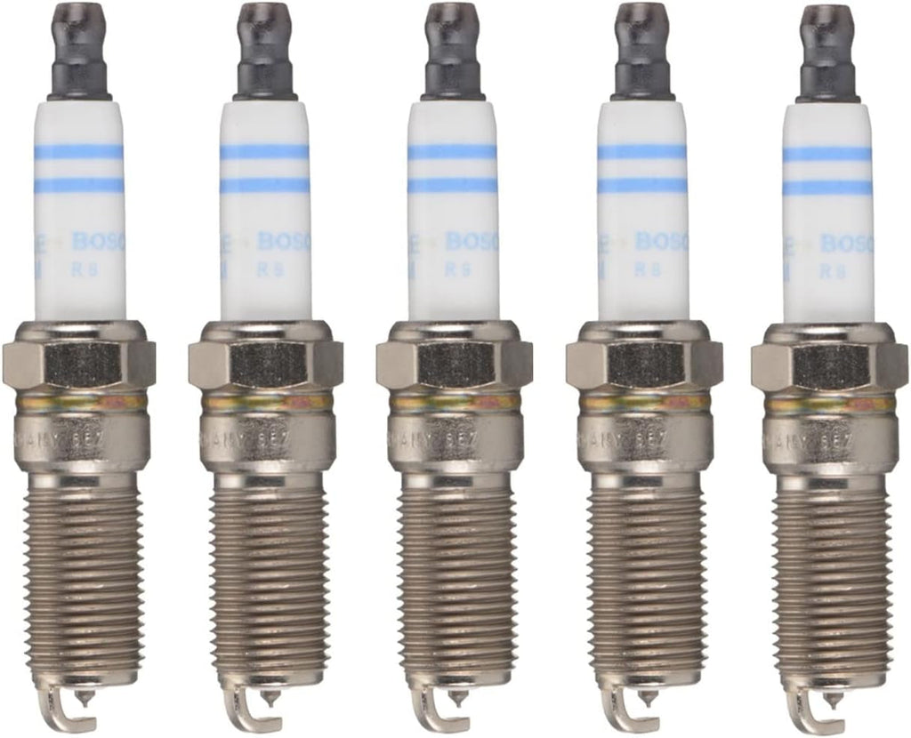 Premium OE Fine Wire Set 5 Double Iridium Spark Plugs for Colorado Canyon H3 L5