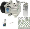 A/C Compressor Kit - Compatible with 1999-2003 Ford F-250 Super Duty 7.3L V8 VIN F Mechanical Turbo Diesel (With Fixed Orifice)