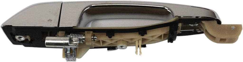 Front and Rear Exterior Door Handle Set of 4 Compatible with 2006-2012 Kia Sedona and 2007-2008 Hyundai Entourage Chrome Driver and Passenger Side